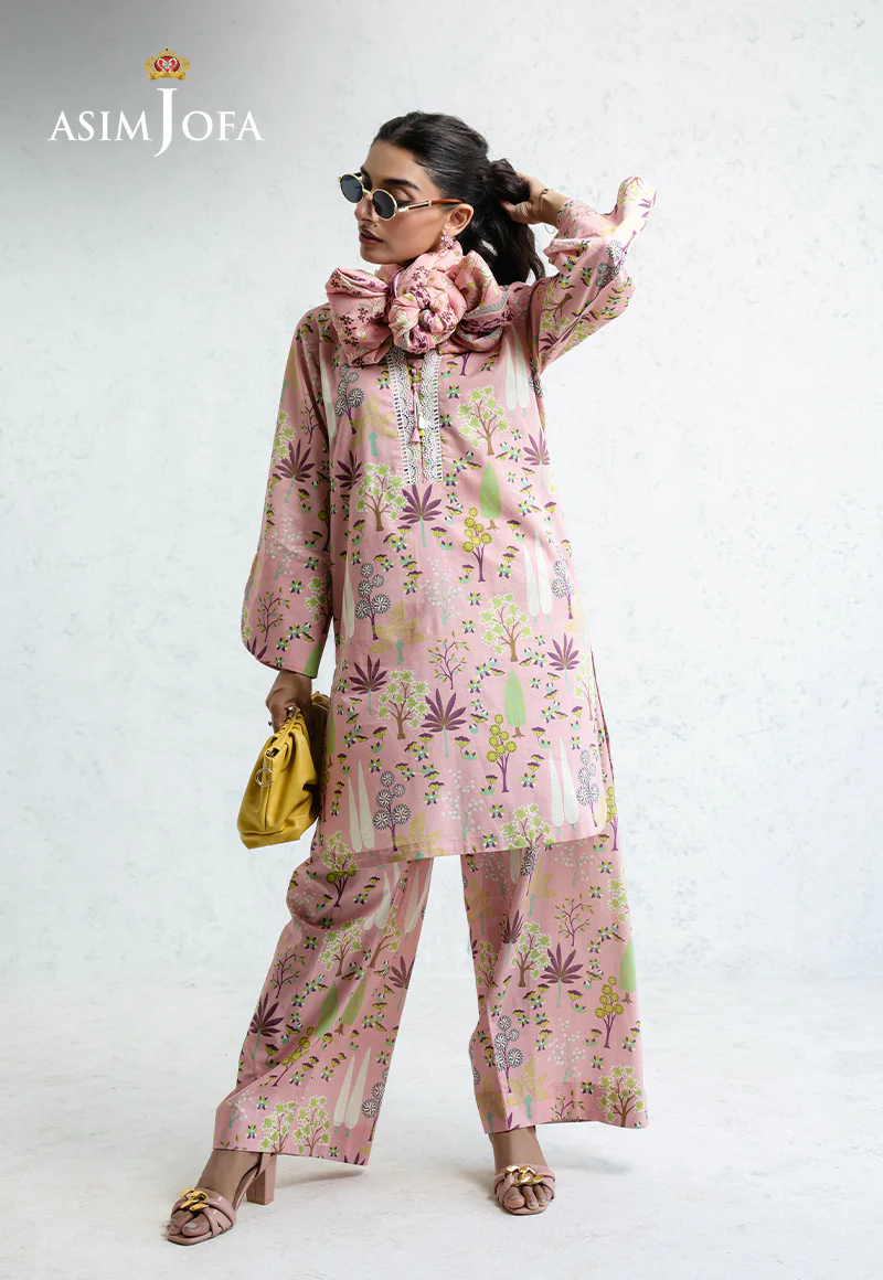 AJPB-218 PRINTED CAMBRIC STITCHED 3PCS - Image 3