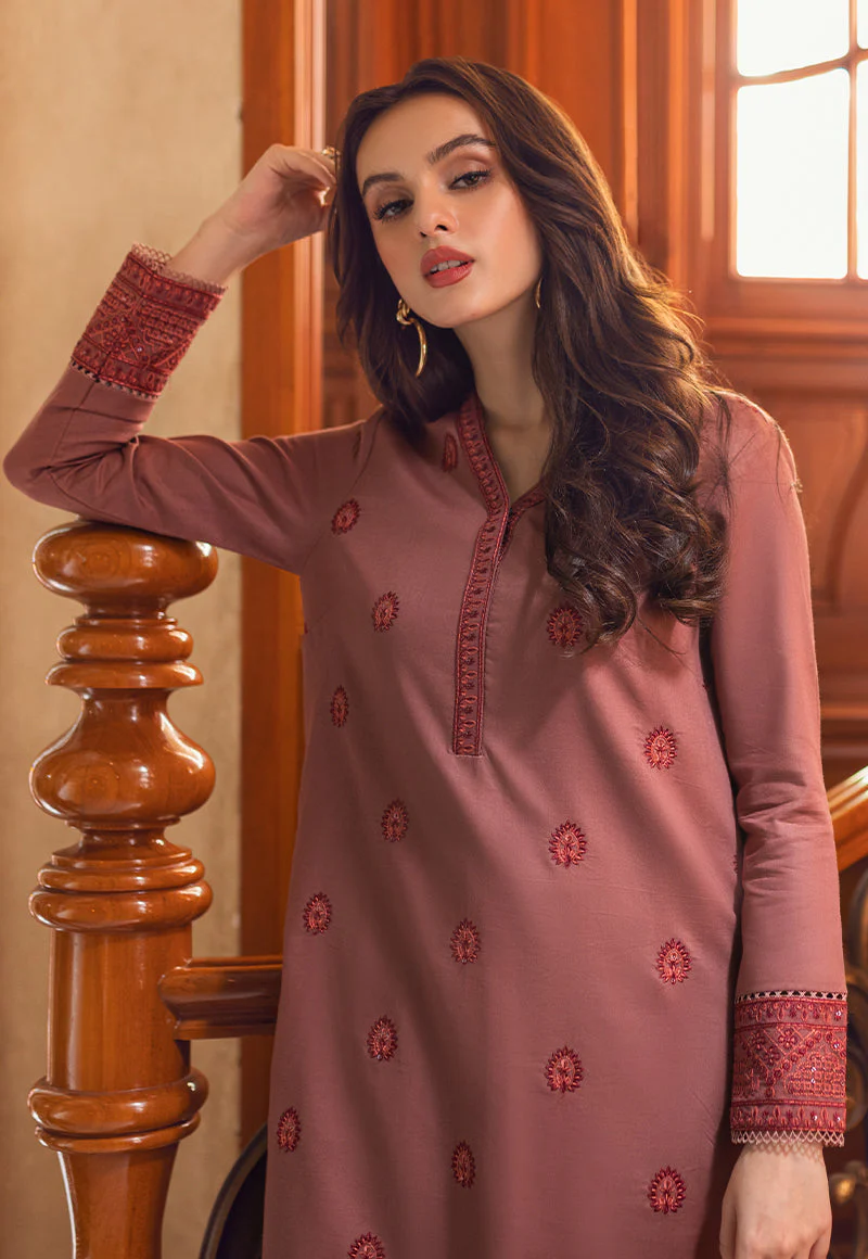 AJPD-15 EMBROIDERED CAMBRIC STITCHED 2 PCS - Image 4