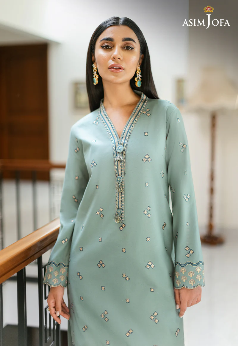 AJPE-05 (2-PC) EMBROIDERED CAMBRIC 2 PCS - Image 3