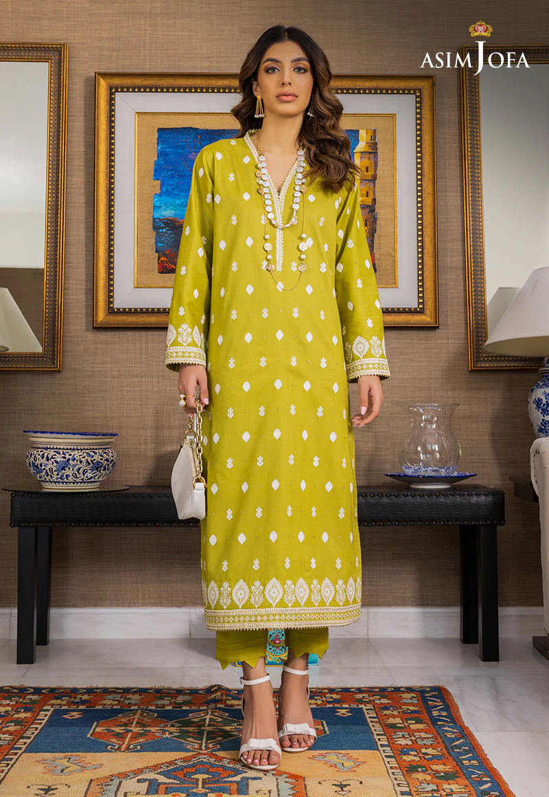 AJPE-15 (2-PC) EMBROIDERED CAMBRIC 2 PCS