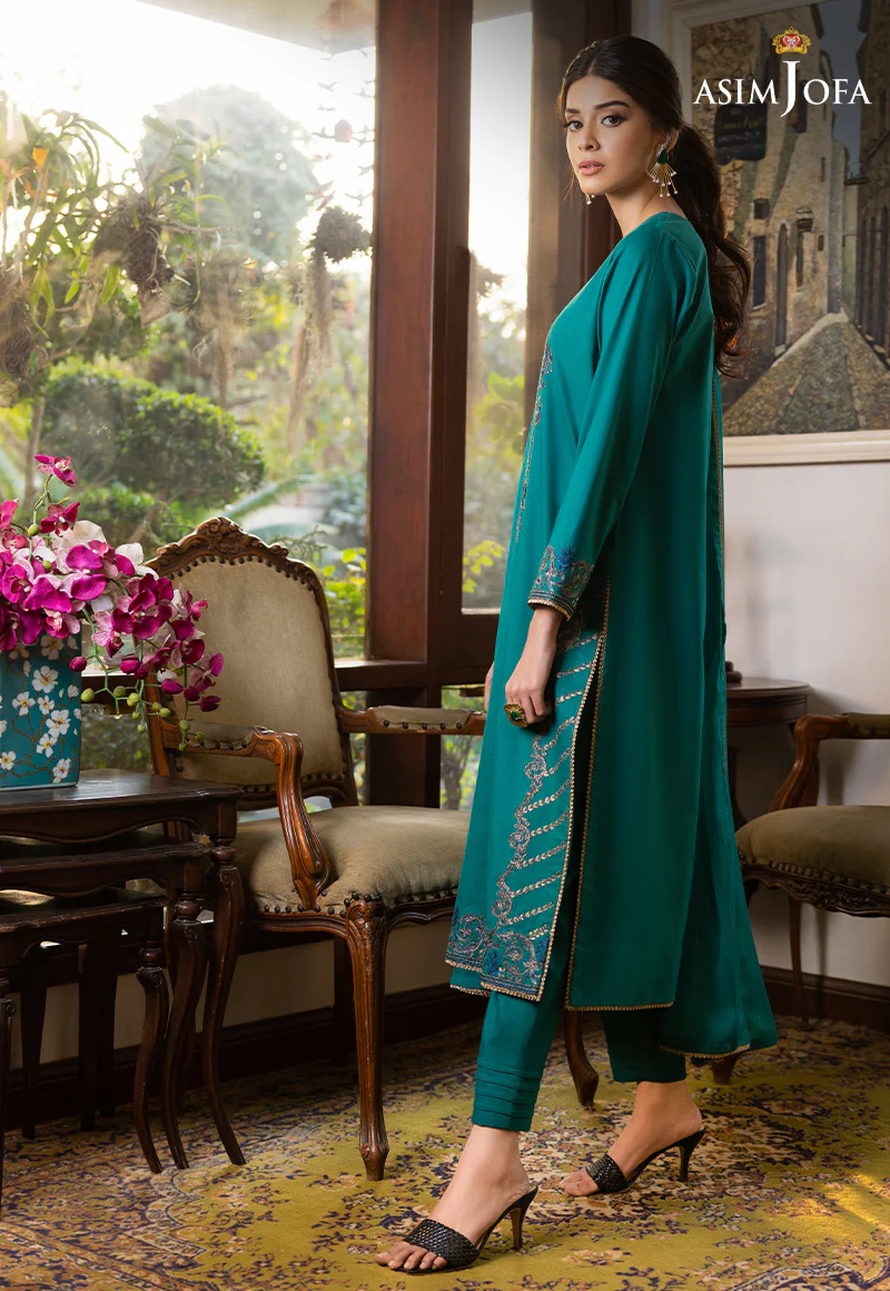 AJPE-19 (3-PC) EMBROIDERED CAMBRIC 3 PCS - Image 2
