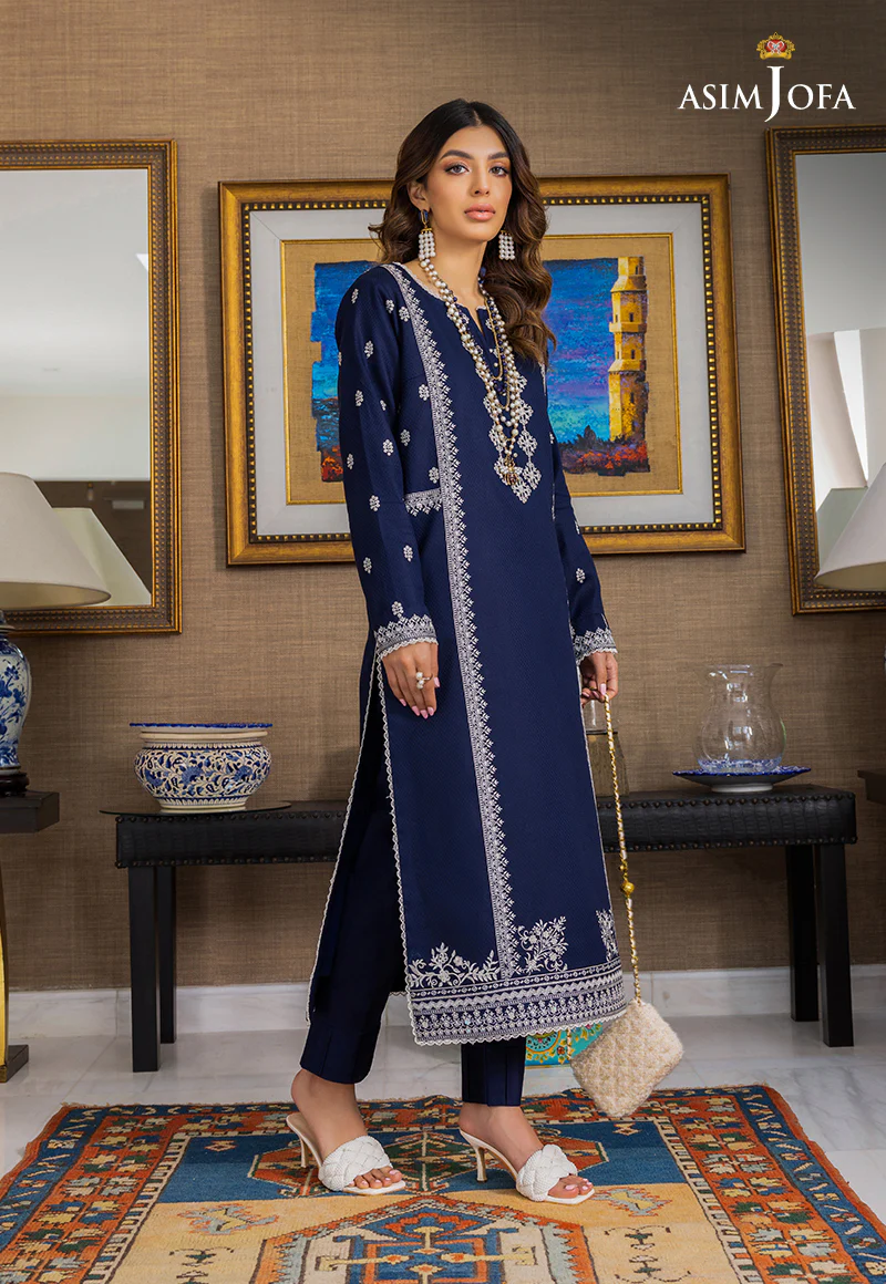 AJPE-29 (2-PC) EMBROIDERED SELF JACQUARD 2 PCS - Image 6