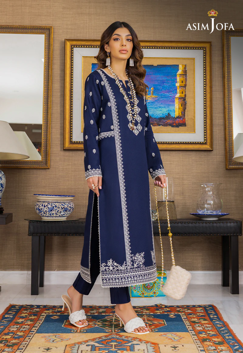 AJPE-29 (2-PC) EMBROIDERED SELF JACQUARD 2 PCS - Image 8