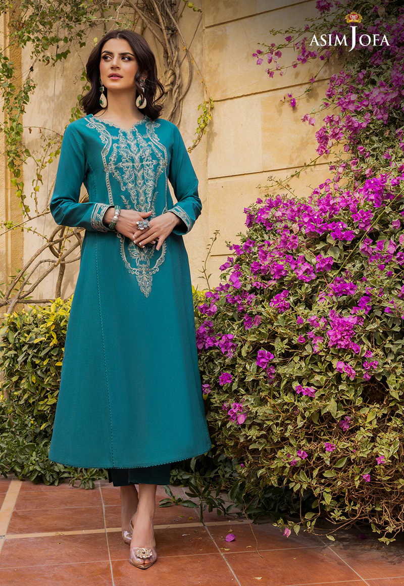 AJPE-34 (2-PC) EMBROIDERED CAMBRIC 2 PCS