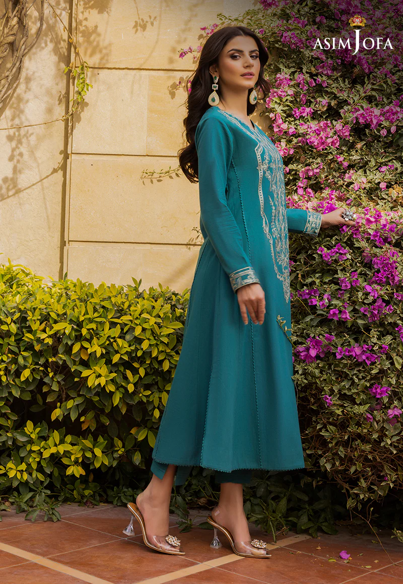 AJPE-34 (2-PC) EMBROIDERED CAMBRIC 2 PCS - Image 2