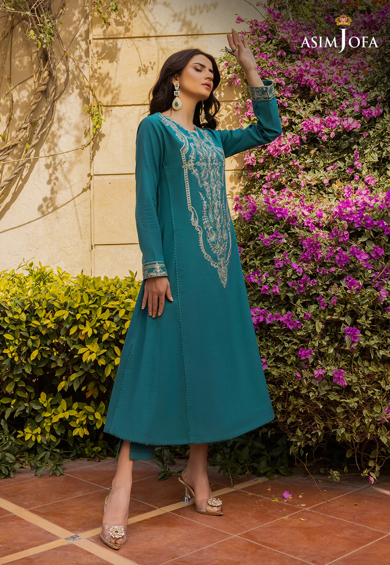 AJPE-34 (2-PC) EMBROIDERED CAMBRIC 2 PCS - Image 4