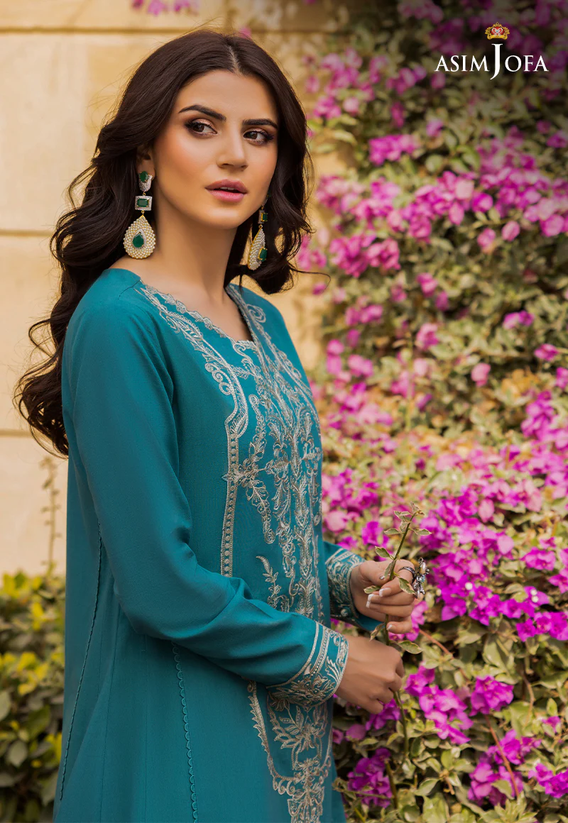 AJPE-34 (2-PC) EMBROIDERED CAMBRIC 2 PCS - Image 6