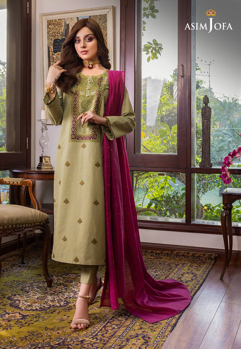 AJPE-41 (2-PC) EMBROIDERED CAMBRIC 2 PCS - Image 6