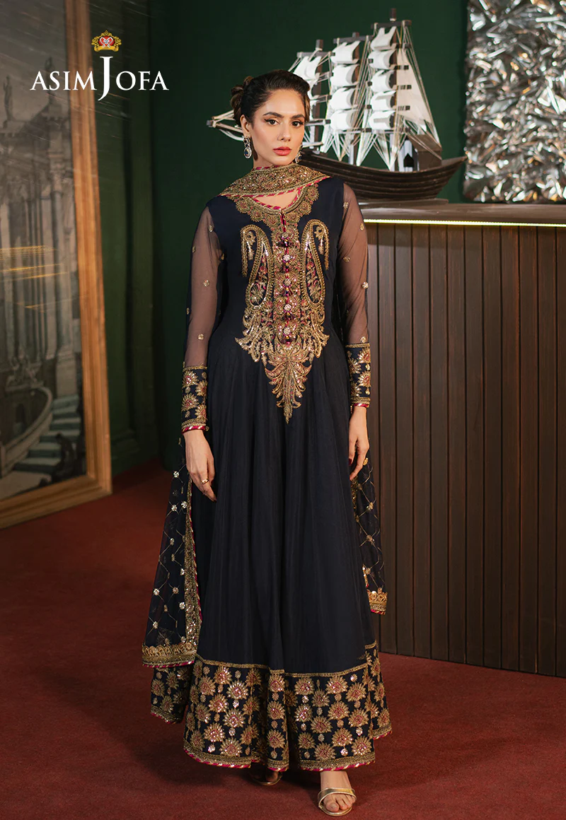 AJPF-03 EMBROIDERED NET 3 PCS