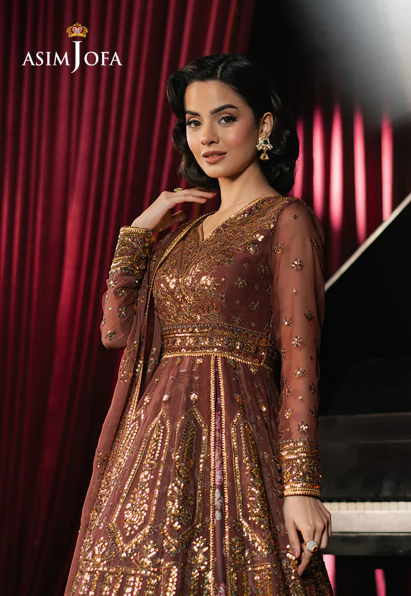 AJPF-36 EMBROIDERED CHIFFON 3 PCS - Image 5