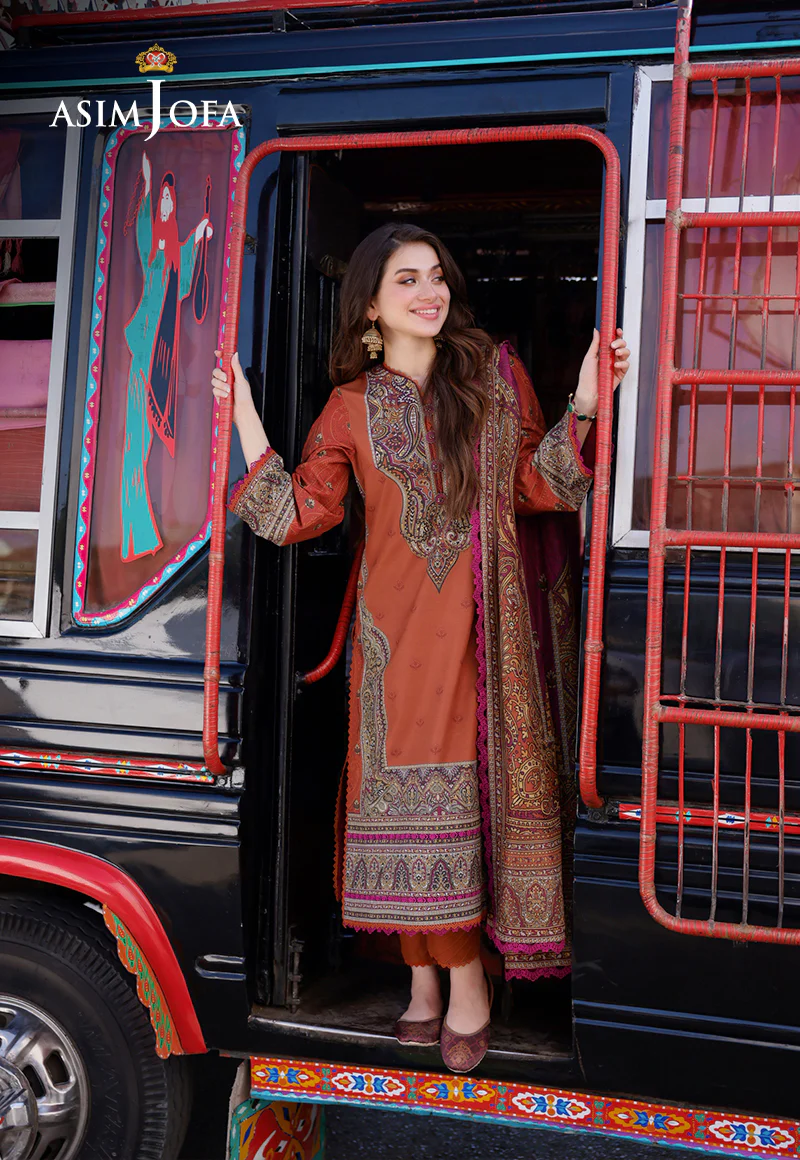 AJPL-05 PRINTED ARABIC LAWN 3 PCS - Image 6