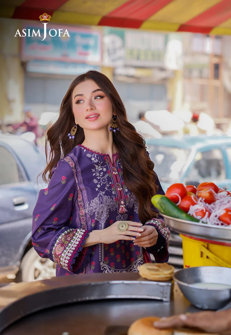 AJPL-11 PRINTED ARABIC LAWN 3 PCS - Image 6