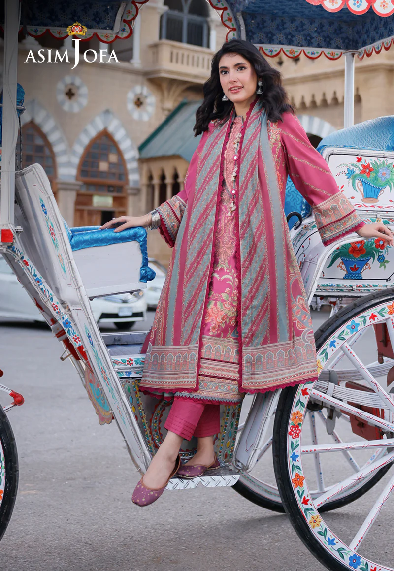 AJPL-14 PRINTED ARABIC LAWN 3 PCS - Image 9