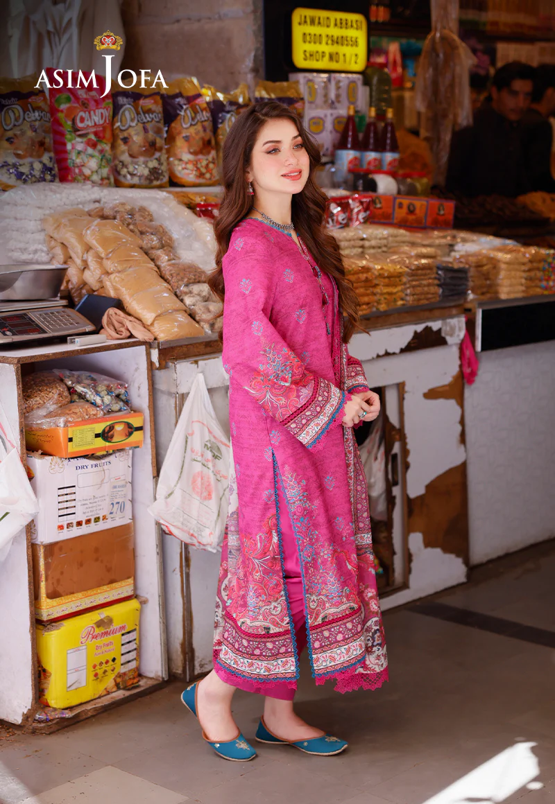 AJPL-17 PRINTED ARABIC LAWN 3 PCS - Image 4