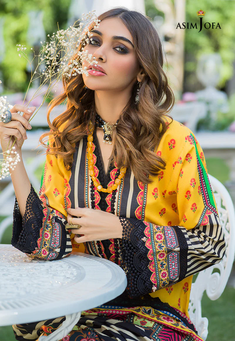 AJPR-03 PRINTED LAWN 3 PCS - Image 2