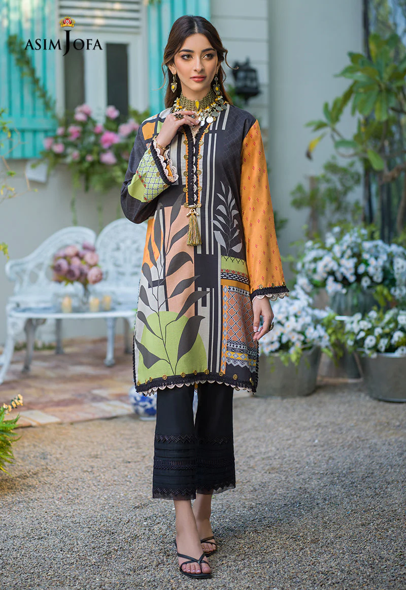 AJPR-25 PRINTED LAWN 1 PC - Image 3
