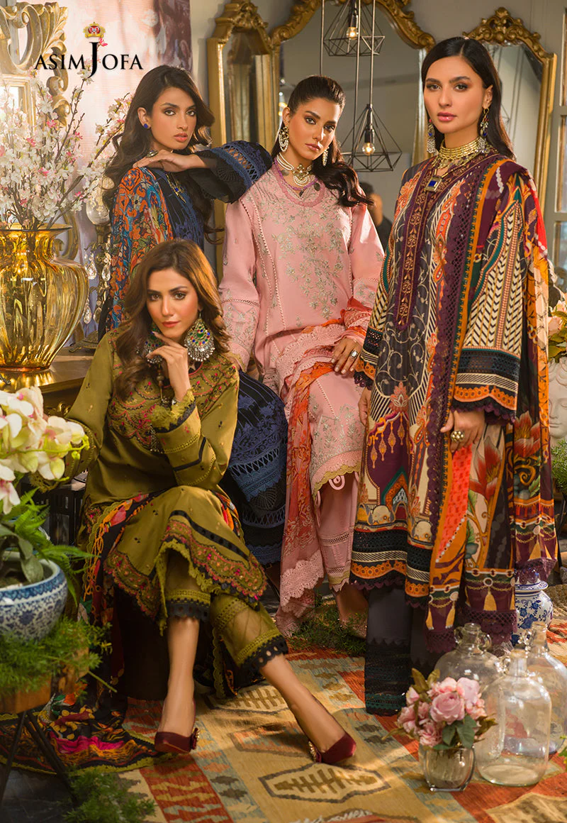 AJPR-33 EMBROIDERED LAWN 3 PCS - Image 8