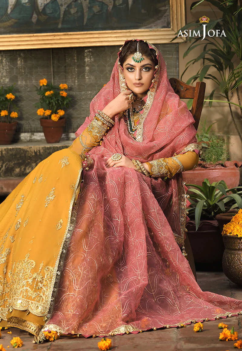 AJR-09 EMBROIDERED ORGANZA 3 PCS - Image 5