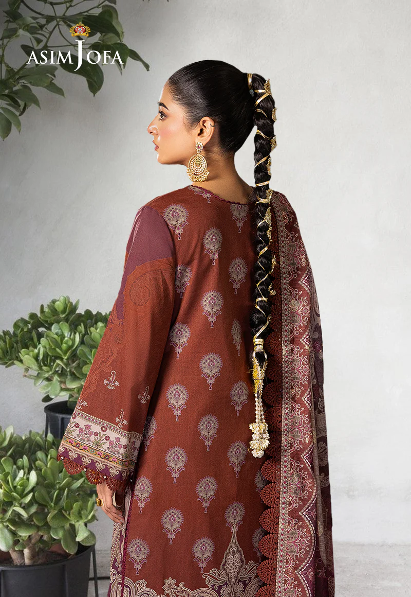 AJRA-18 EMBROIDERED LAWN 3 PCS - Image 2