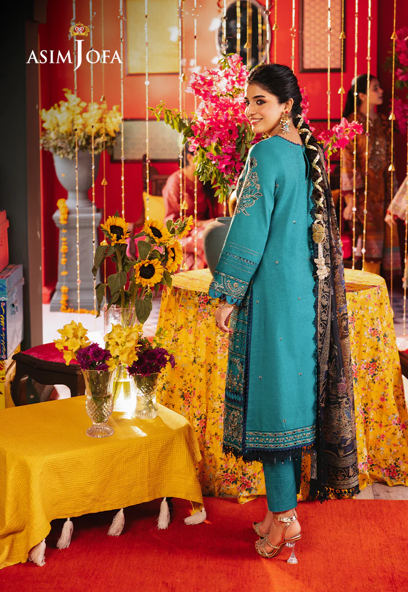 AJRA-21 EMBROIDERED JACQUARD 3 PCS - Image 2