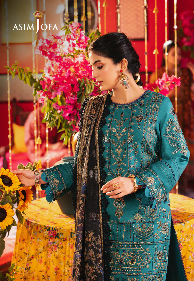 AJRA-21 EMBROIDERED JACQUARD 3 PCS - Image 3