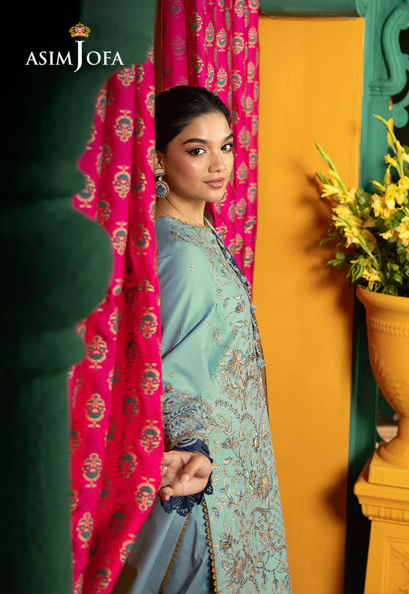 AJRAD-12 EMBROIDERED LAWN STITCHED 3 PCS - Image 6