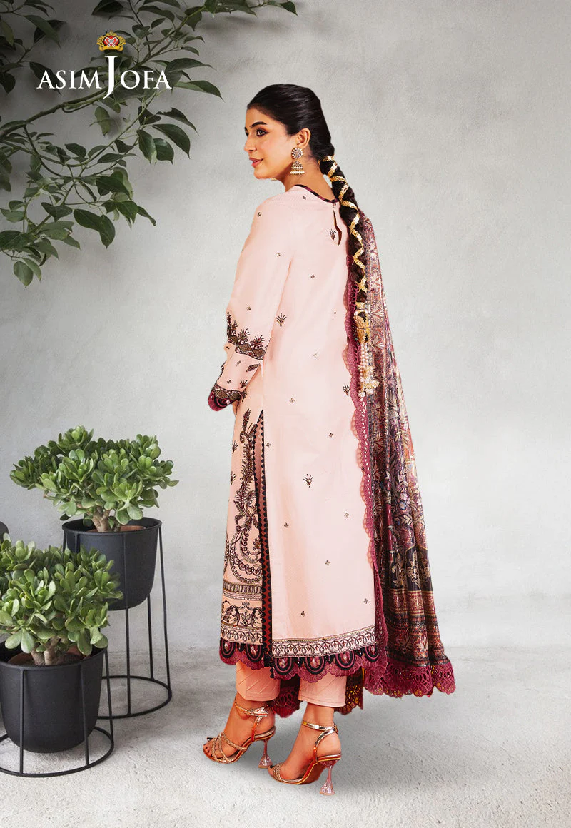 AJRAD-29 EMBROIDERED JACQUARD STITCHED 3 PCS - Image 2