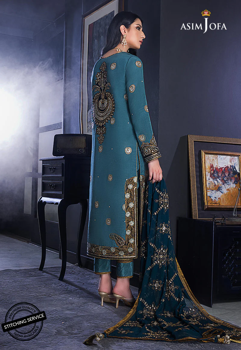 AJRE-03 EMBROIDERED COTTON SILK 3 PCS - Image 6