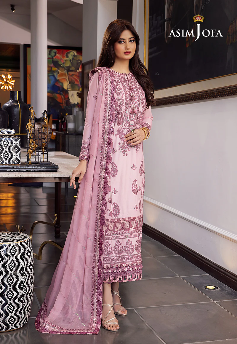 AJRN-03 EMBROIDERED PAPER COTTON 3 PCS - Image 3
