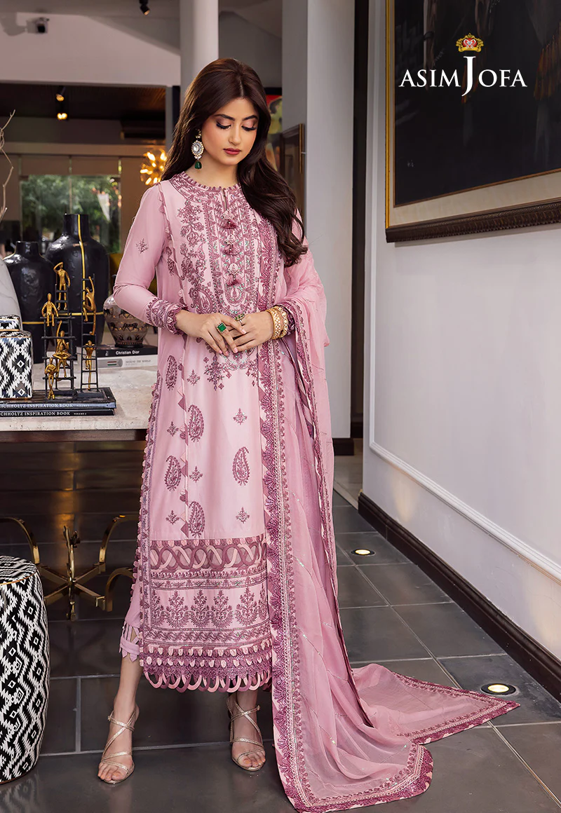 AJRN-03 EMBROIDERED PAPER COTTON 3 PCS - Image 4