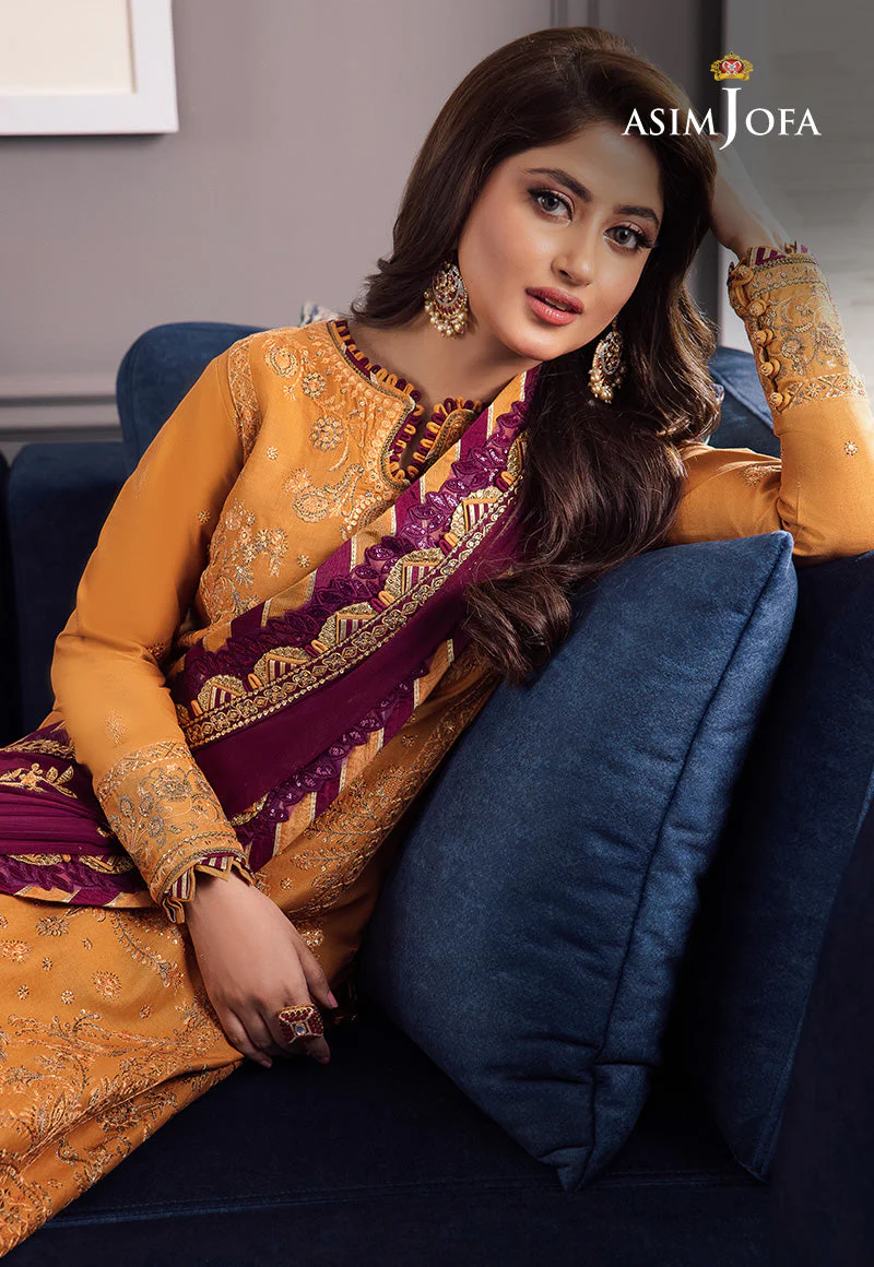 AJRND-05 EMBROIDERED STITCHED 3 PCS - Image 8