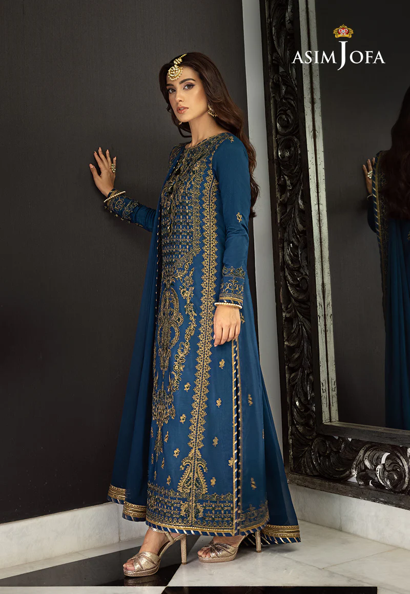 AJRN-17 EMBROIDERED LAWN SILK 3 PCS - Image 5