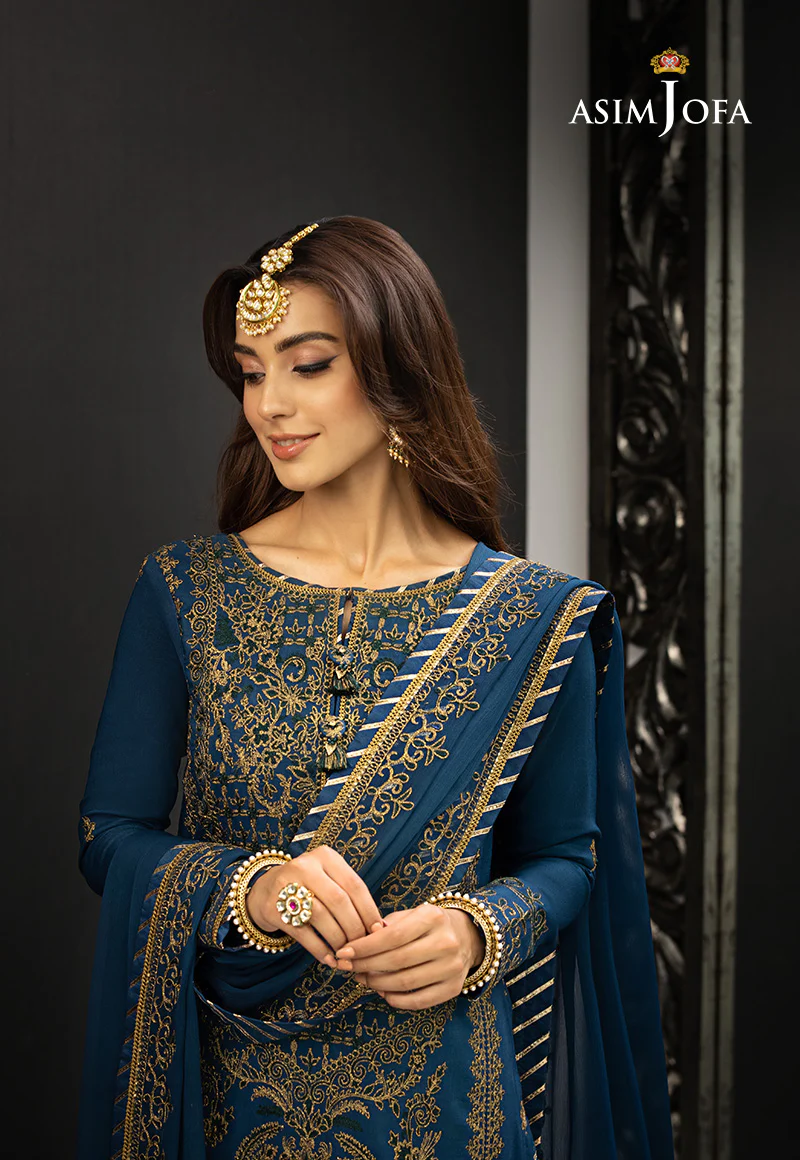 AJRN-17 EMBROIDERED LAWN SILK 3 PCS - Image 6
