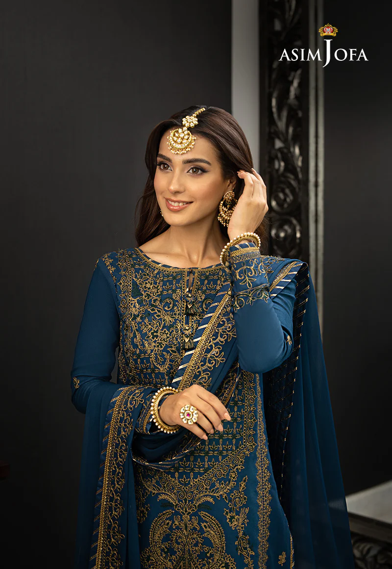AJRN-17 EMBROIDERED LAWN SILK 3 PCS - Image 7