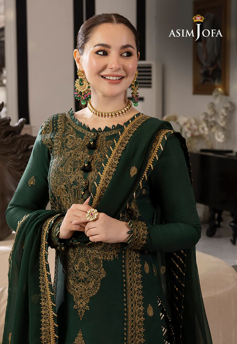 AJRN-18 EMBROIDERED LAWN SILK 3 PCS - Image 10