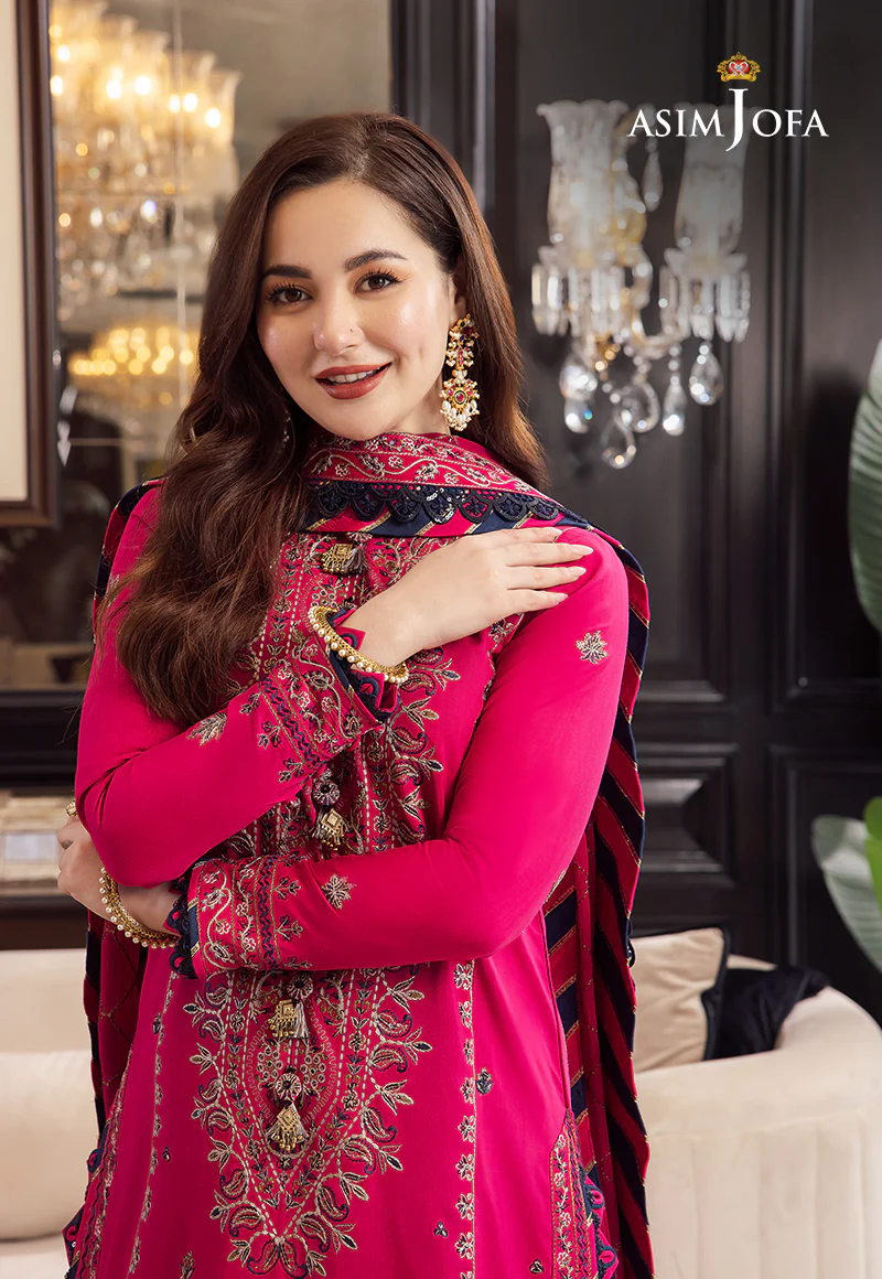 AJRN-30 EMBROIDERED LAWN SILK 3 PCS - Image 6
