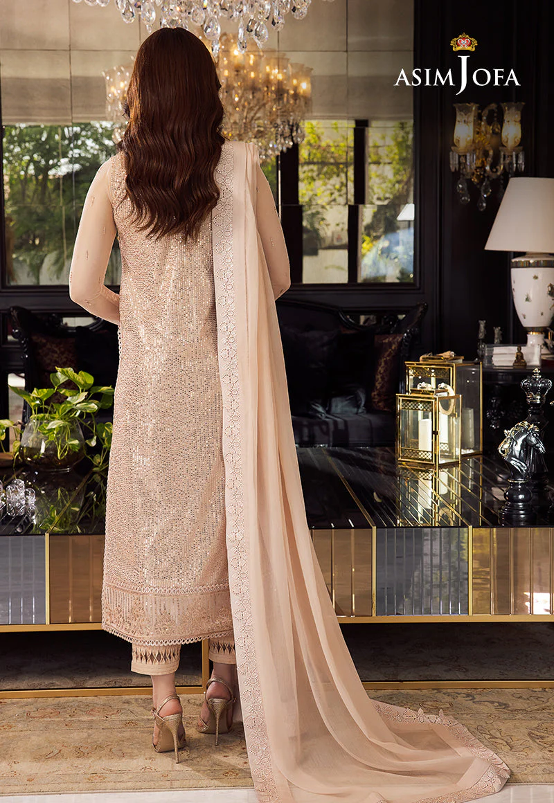 AJRND-07 EMBROIDERED NET STITCHED 1 PC - Image 2