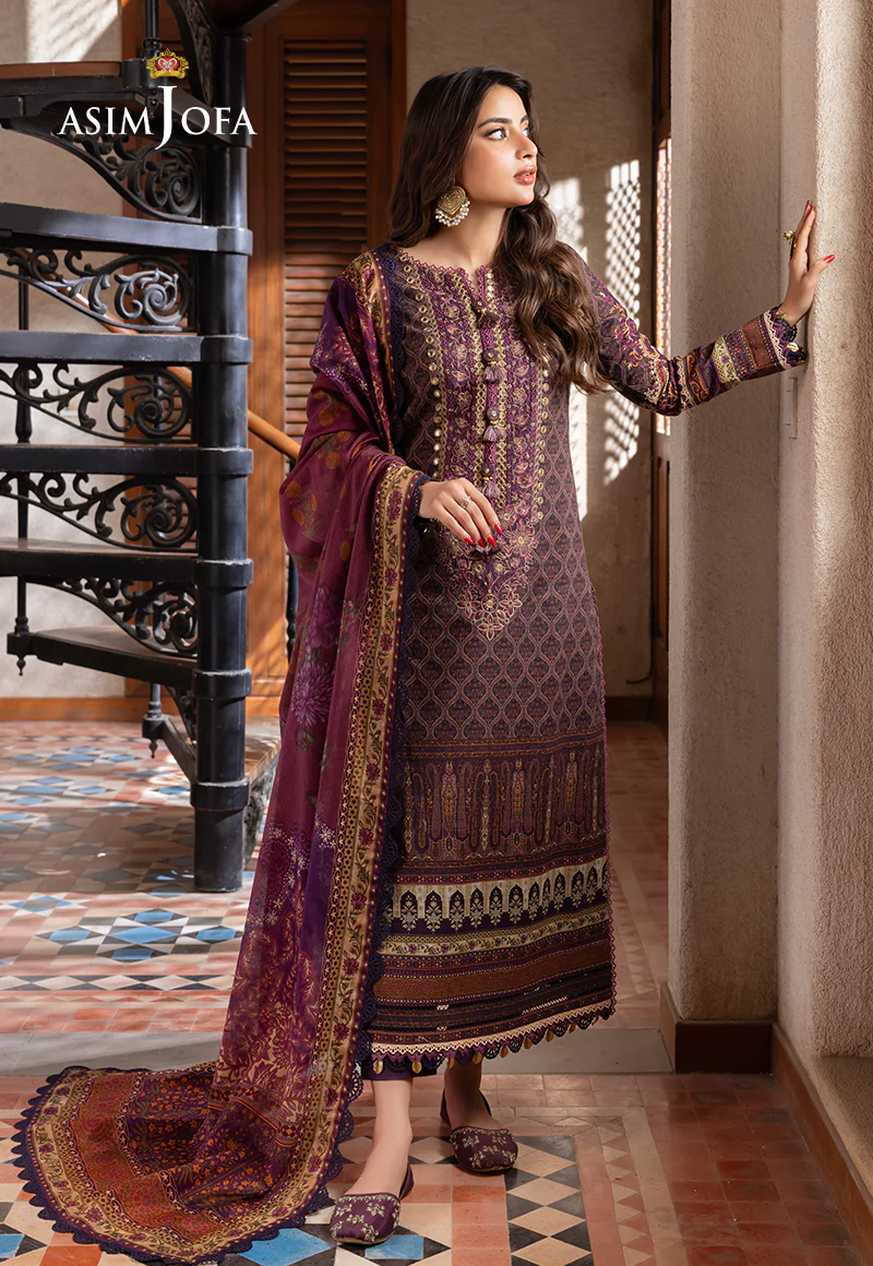 AJRW-16 EMBROIDERED SLUB 3 PCS - Image 2