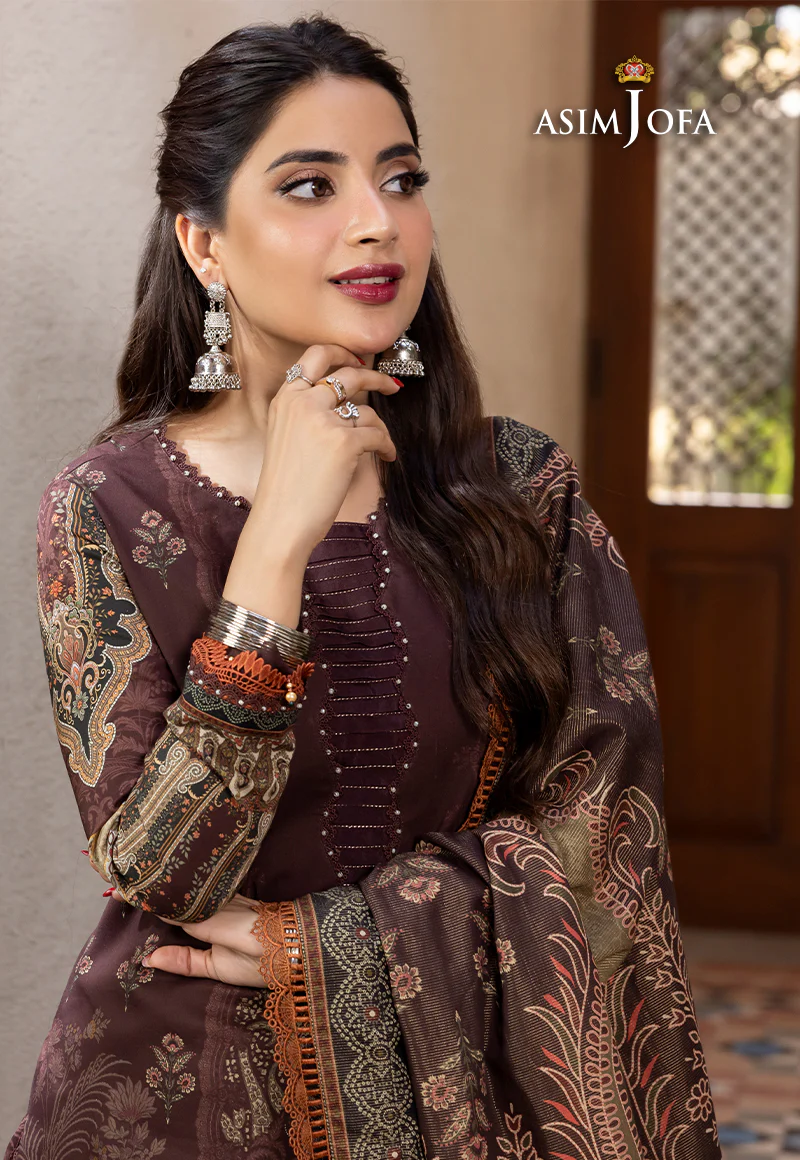AJRW-19 PRINTED PREMIUM WINTER COTTON 3 PCS - Image 10