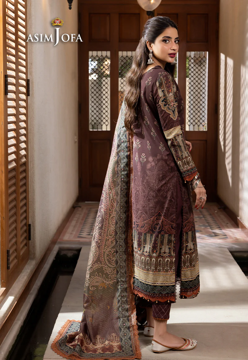AJRW-19 PRINTED PREMIUM WINTER COTTON 3 PCS - Image 2