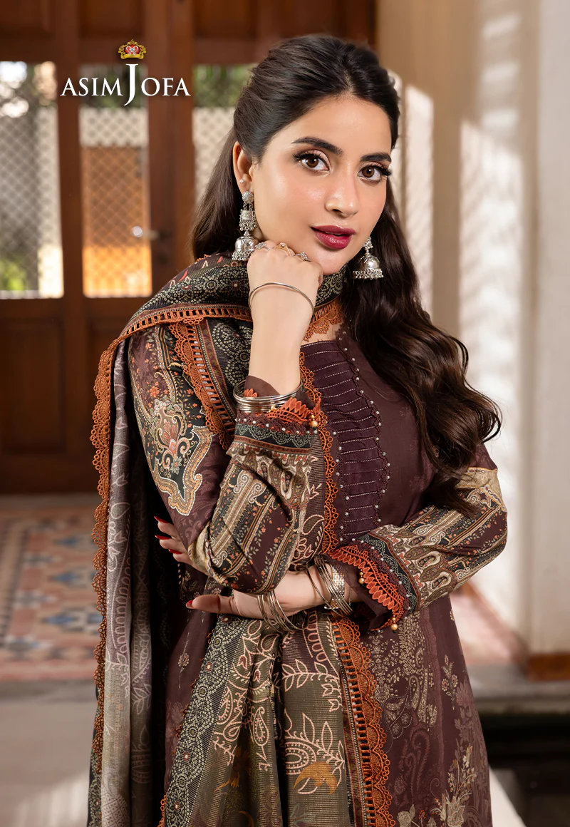 AJRW-19 PRINTED PREMIUM WINTER COTTON 3 PCS - Image 3