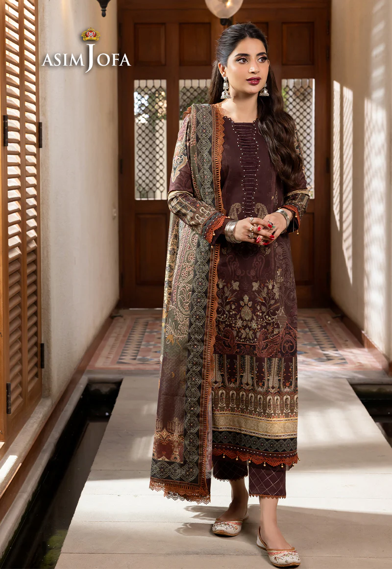 AJRW-19 PRINTED PREMIUM WINTER COTTON 3 PCS - Image 4