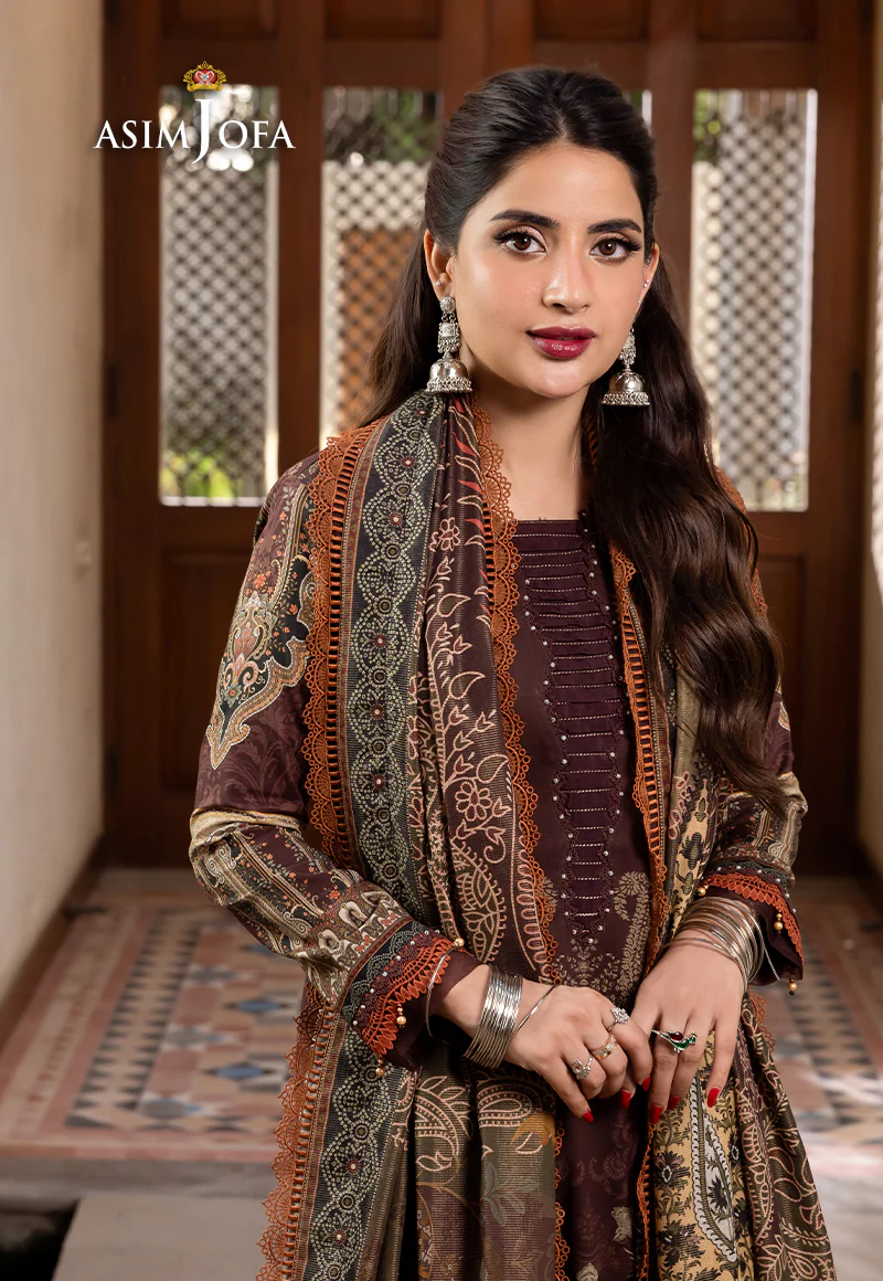AJRW-19 PRINTED PREMIUM WINTER COTTON 3 PCS - Image 6