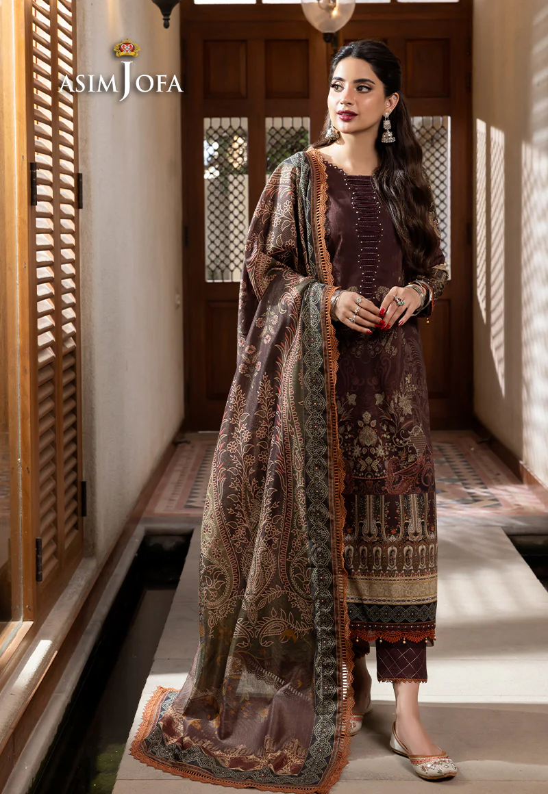 AJRW-19 PRINTED PREMIUM WINTER COTTON 3 PCS - Image 8