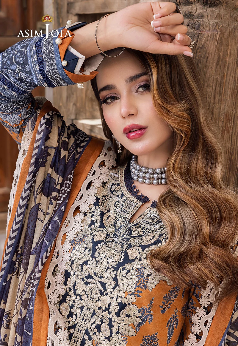 AJRW-20 EMBROIDERED PREMIUM WINTER COTTON 3 PCS - Image 5
