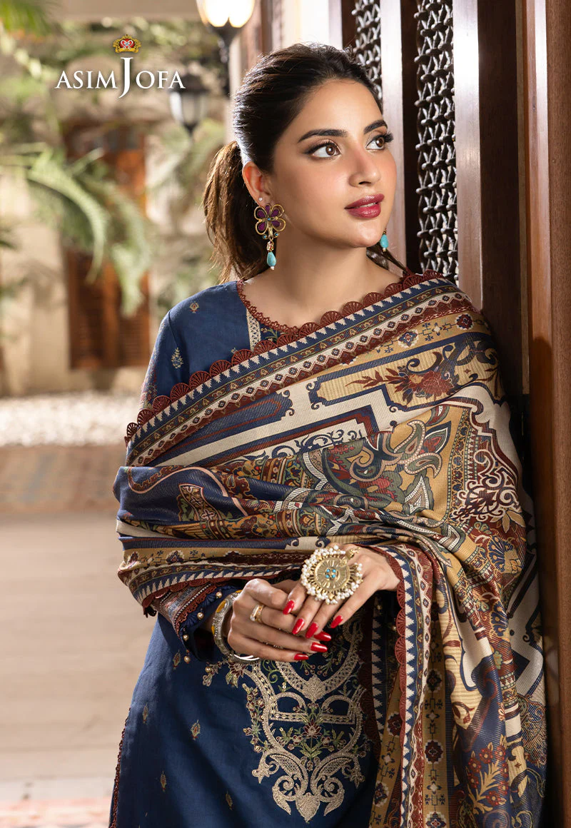 AJRWP-05 PRINTED PREMIUM WINTER COTTON STITCHED 3 PCS - Image 6