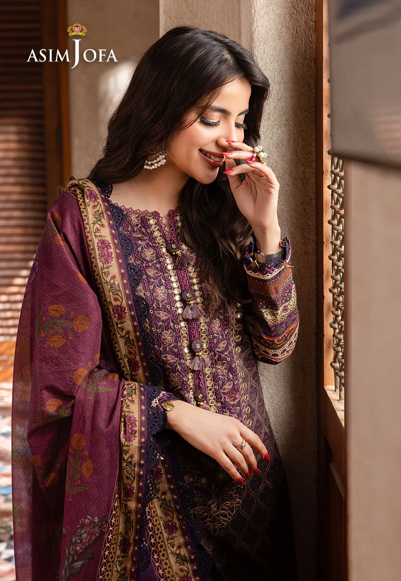 AJRWP-16 PRINTED SLUB STITCHED 3 PCS - Image 11