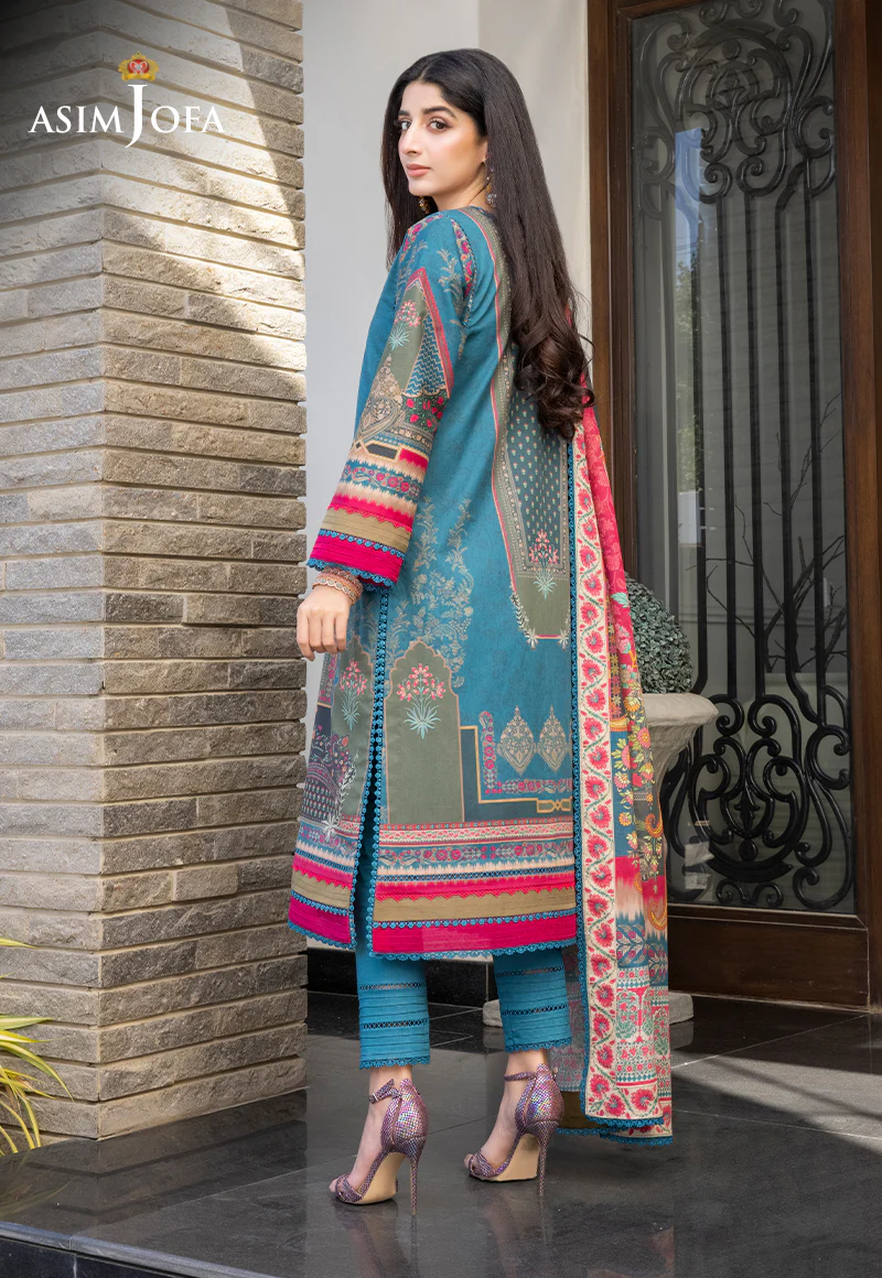 AJS-03 PRINTED LAWN 2 PCS - Image 2