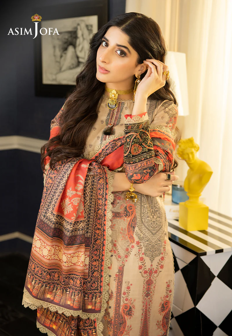 AJS-05 EMBROIDERED LAWN 2 PCS - Image 4