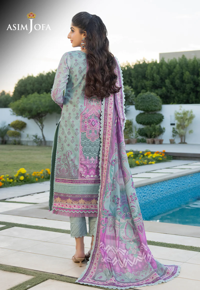 AJS-06 PRINTED LAWN 3 PCS - Image 2